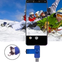 BiNFUL dla androida OTG 3 w 1 pamięć USB dyski type-c i Micro 512GB 256GB 128GB 64GB 32GB 16GB pendrive Pen Drive Cle na telefon 2